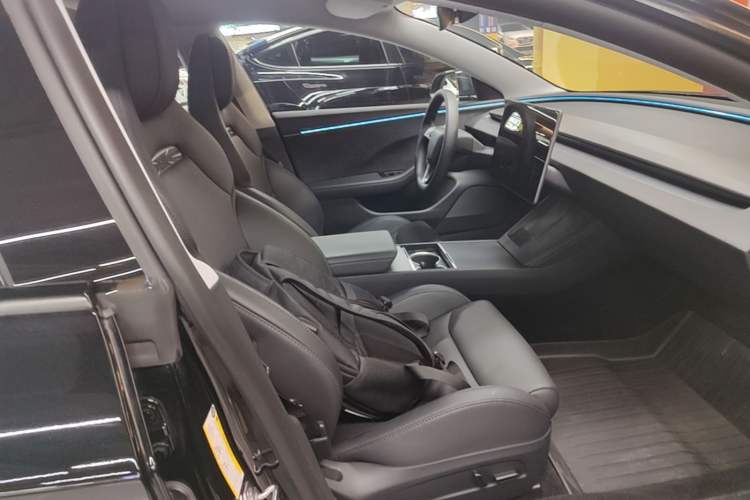 Used Tesla Model 3 2025 Model Revised High-Performance All-Wheel-Drive Version Right Front Seat
