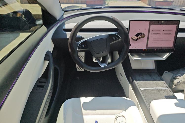 Used Tesla Model 3 2025 Model Revised Long-Range All-Wheel-Drive Version Steering Wheel