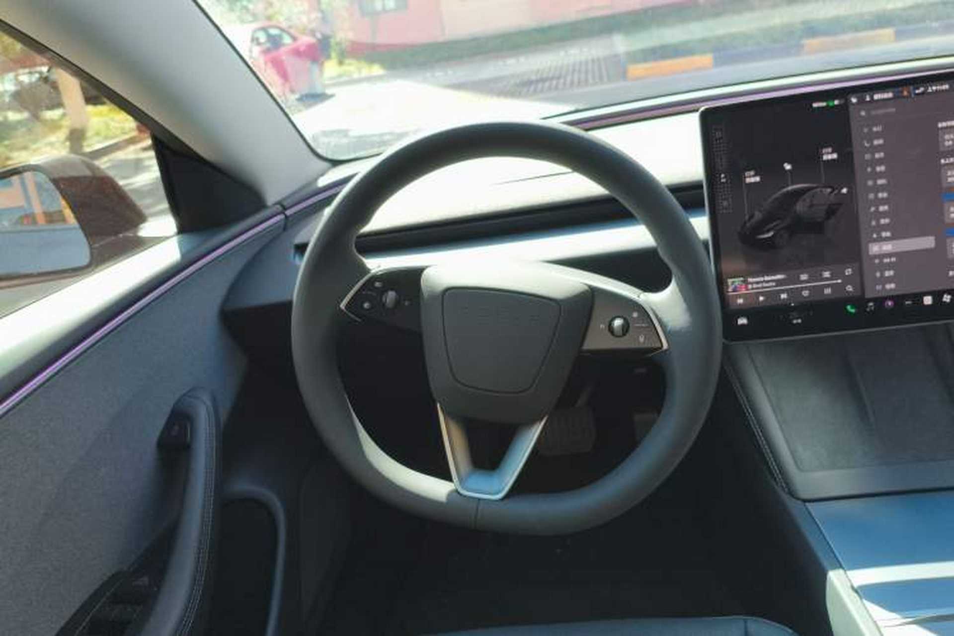 Used Tesla Model 3 2025 Model Revised Rear-Wheel-Drive Version Steering Wheel