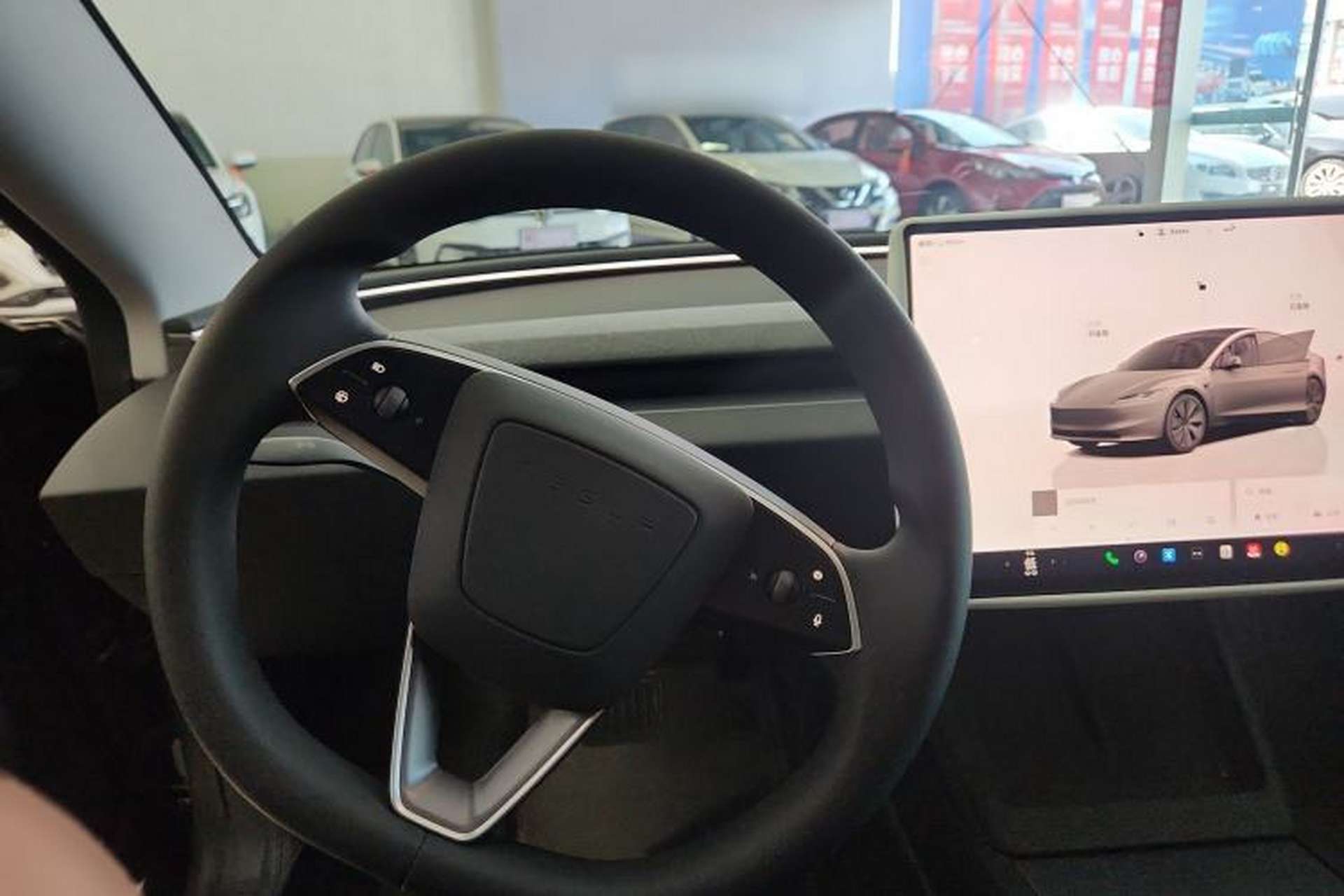 Used Tesla Model 3 2025 Model Revised Rear-Wheel-Drive Version Steering Wheel
