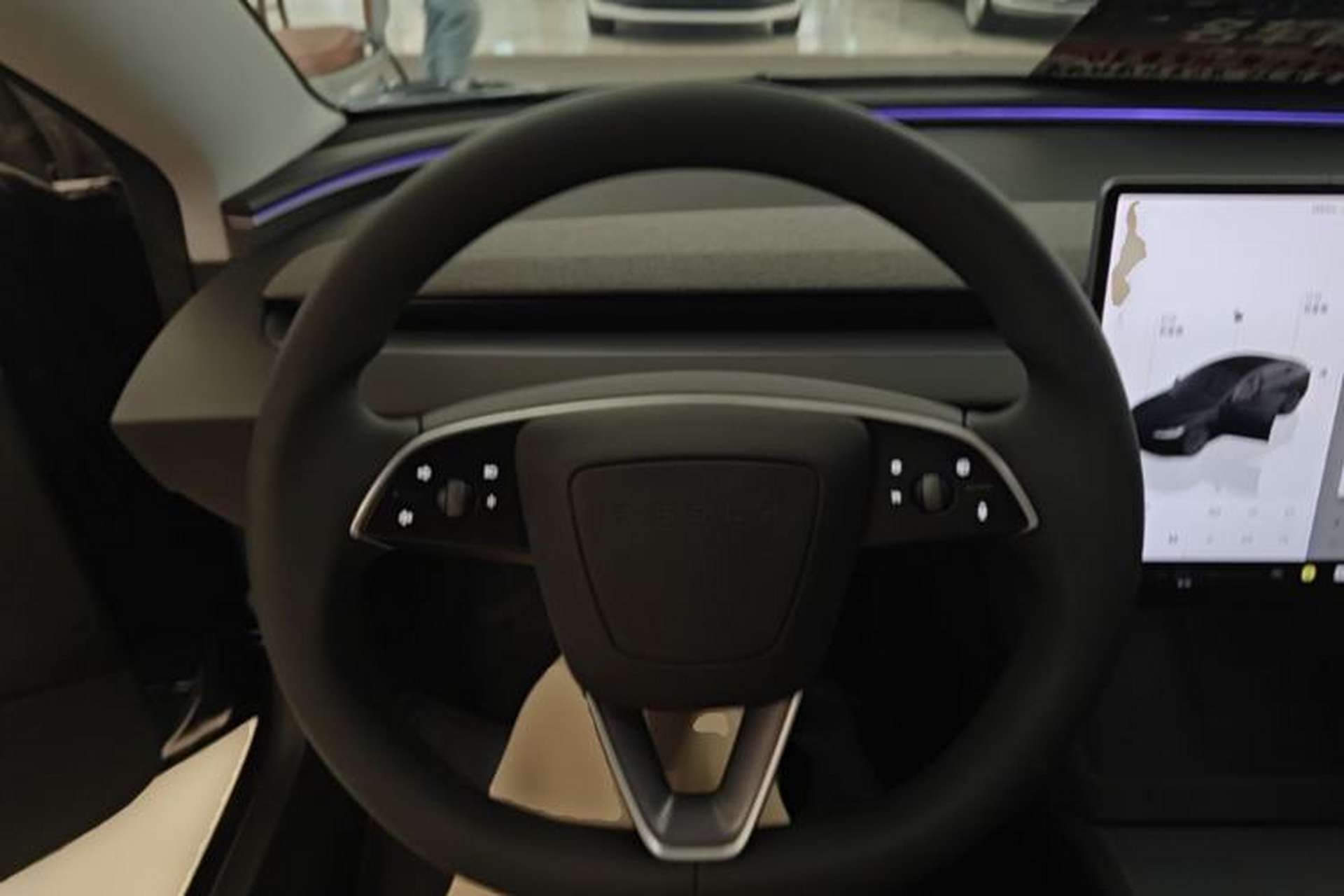 Used Tesla Model 3 2025 Rear-Wheel-Drive Version Steering Wheel