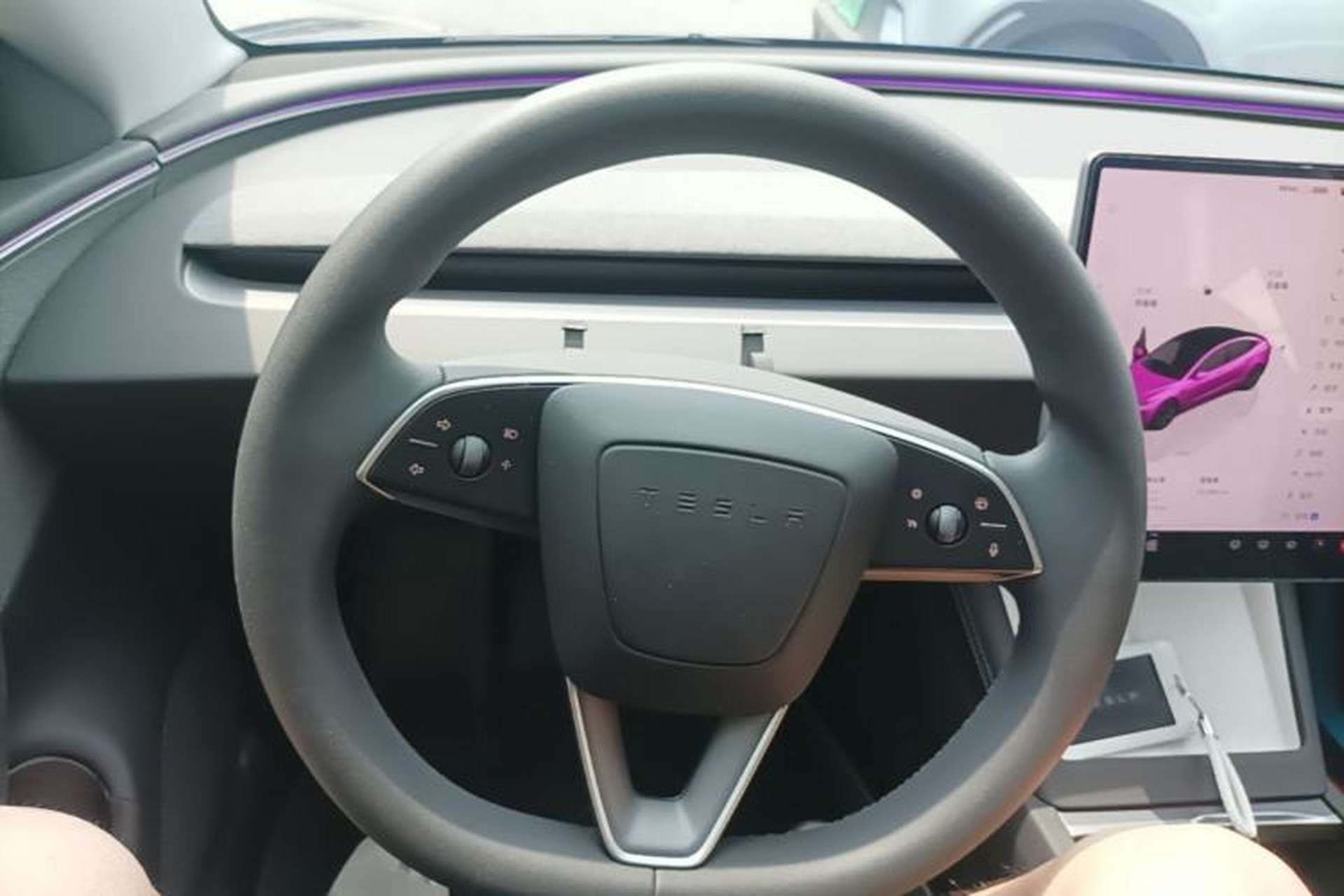 Used Tesla Model 3 2025 Rear-Wheel-Drive Version Steering Wheel