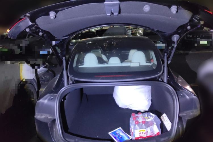 Used Tesla Model 3 2025 Model Revised Long-Range Rear-Wheel-Drive Version Trunk