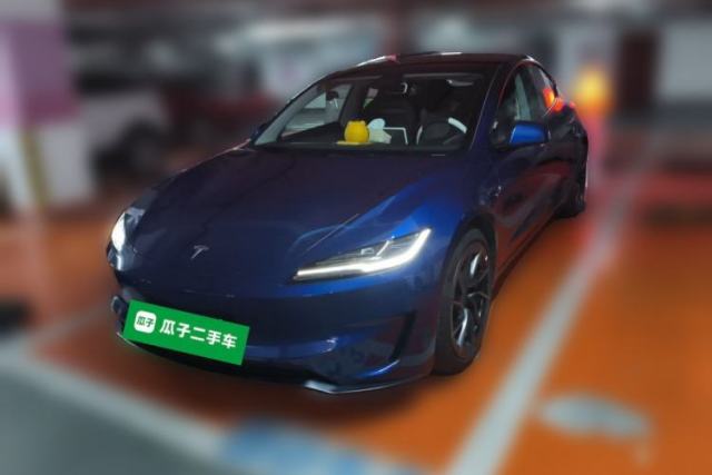 Used Tesla Model 3 2025 Model High-Performance All-Wheel-Drive Version