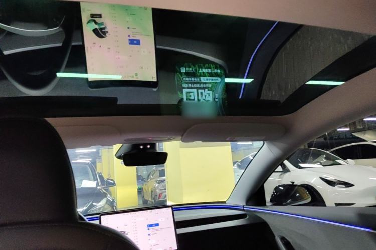 Used Tesla Model 3 2025 Model Long-Range Rear-Wheel-Drive Version Headliner