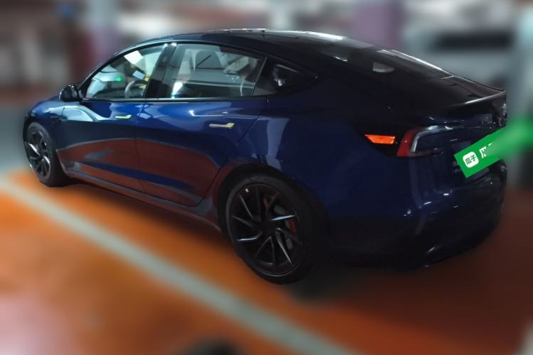 Used Tesla Model 3 2025 Model High-Performance All-Wheel-Drive Version Rear Left 45 Deg