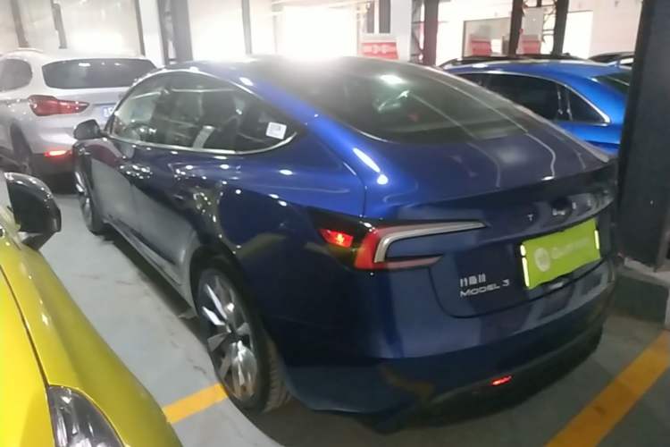 Used Tesla Model 3 2025 Rear-Wheel-Drive Version Rear Left 45 Deg