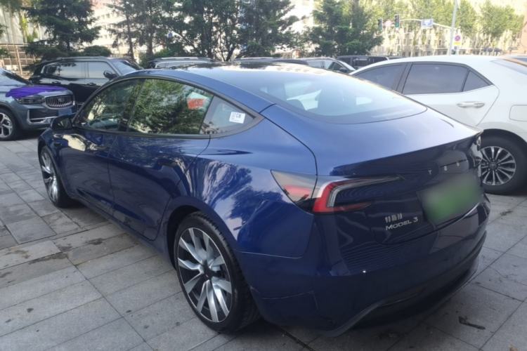 Used Tesla Model 3 2025 Rear-Wheel-Drive Version Rear Left 45 Deg