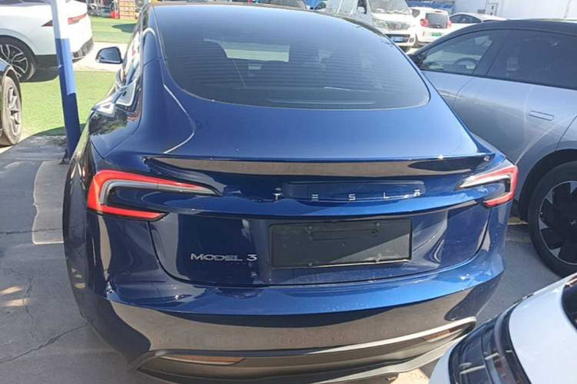 Used Tesla Model 3 2025 Rear-Wheel-Drive Version Rear
