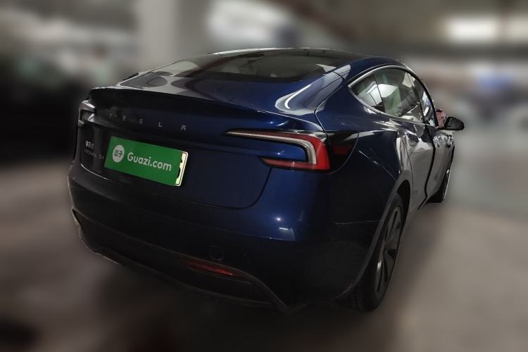 Used Tesla Model 3 2025 Long-Range All-Wheel-Drive Version Rear Right 45 Deg