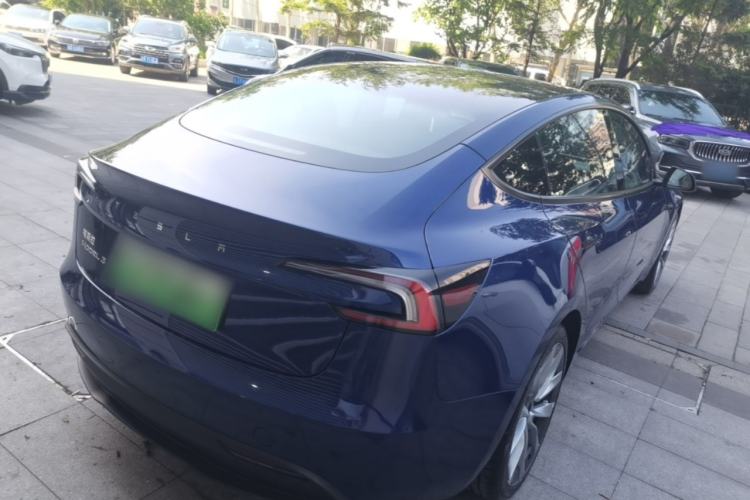 Used Tesla Model 3 2025 Rear-Wheel-Drive Version Rear Right 45 Deg