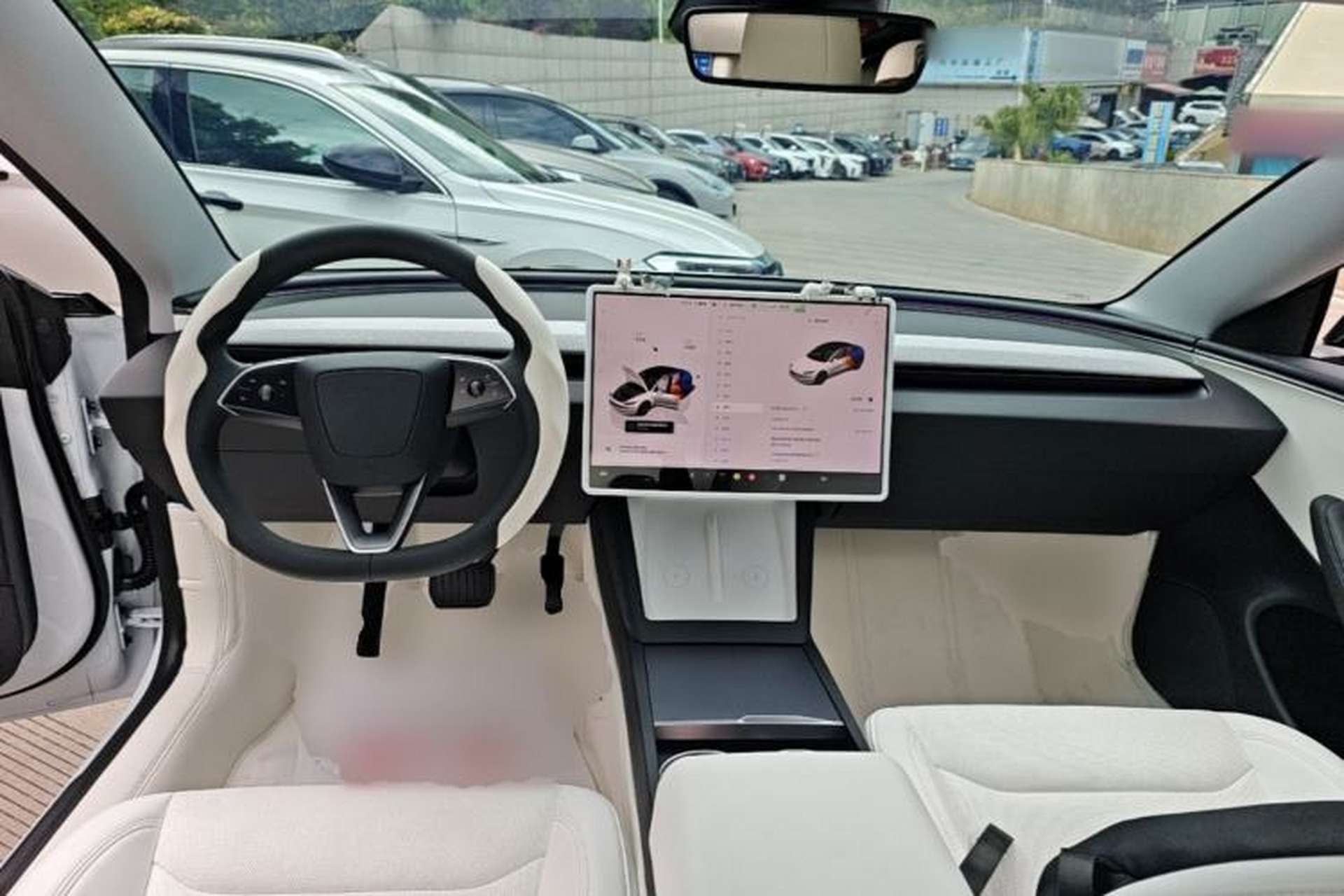 Used Tesla Model 3 2025 Model Revised Rear-Wheel-Drive Version Center Console