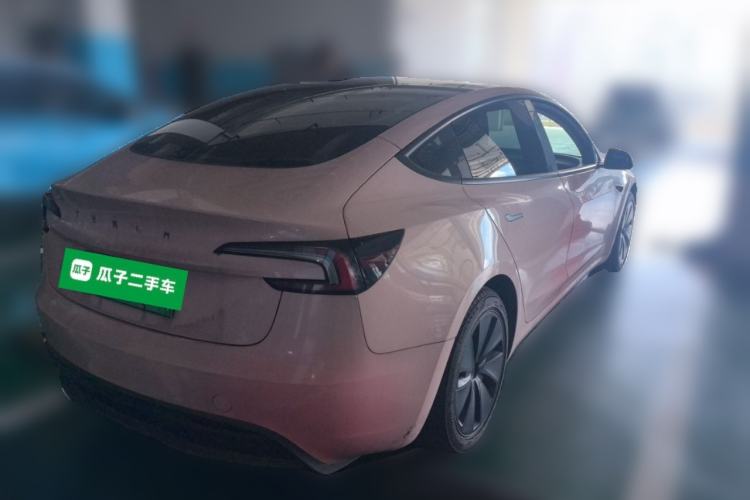 Used Tesla Model 3 2025 Rear-Wheel-Drive Version Rear Right 45 Deg
