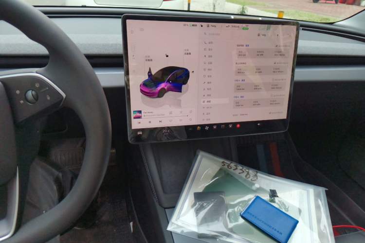 Used Tesla Model 3 2025 Model Revised Rear-Wheel-Drive Version Audio And AC Panel