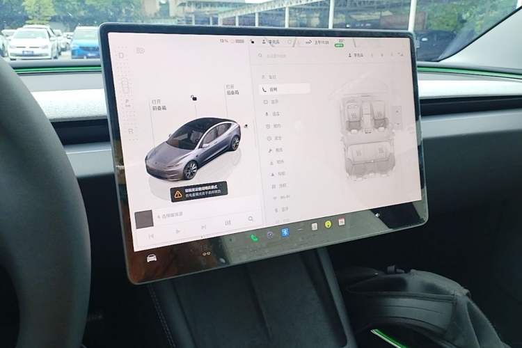 Used Tesla Model 3 2025 Model Long-Range Rear-Wheel-Drive Version Audio And AC Panel