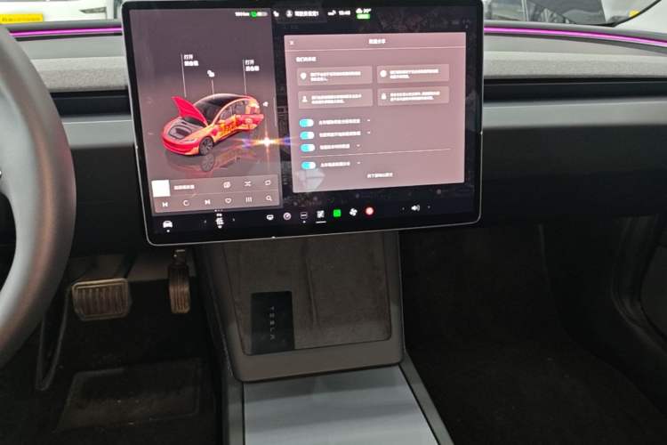 Used Tesla Model 3 2025 Model Revised Rear-Wheel-Drive Version Audio And AC Panel