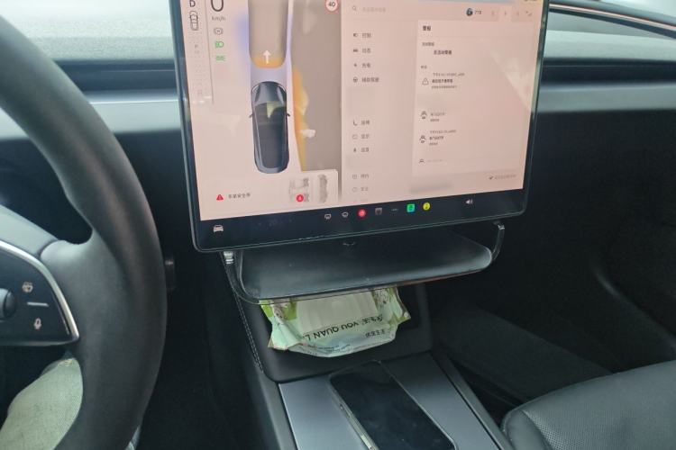 Used Tesla Model 3 2025 Long-Range All-Wheel-Drive Version Audio And AC Panel