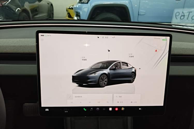 Used Tesla Model 3 2025 Rear-Wheel-Drive Version Audio And AC Panel