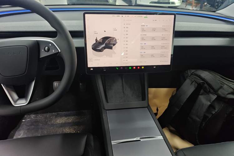Used Tesla Model 3 2025 Model Revised Rear-Wheel-Drive Version Audio And AC Panel