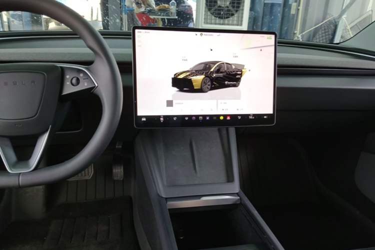 Used Tesla Model 3 2025 Rear-Wheel-Drive Version Audio And AC Panel