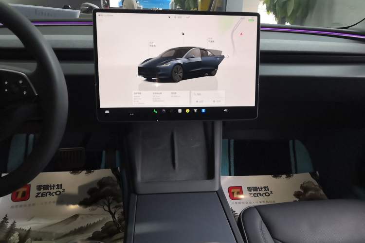 Used Tesla Model 3 2025 Rear-Wheel-Drive Version Audio And AC Panel
