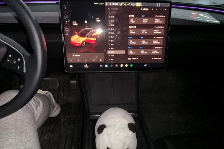 Used Tesla Model 3 2025 Rear-Wheel-Drive Version Audio And AC Panel