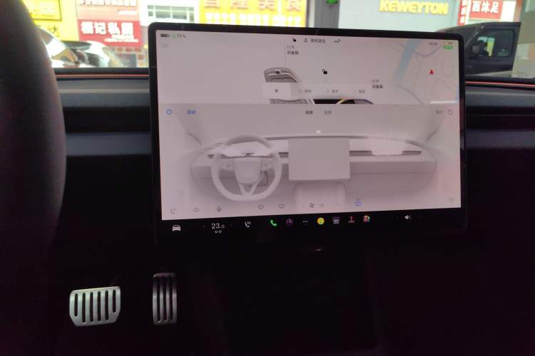 Used Tesla Model 3 2025 Rear-Wheel-Drive Version Audio And AC Panel
