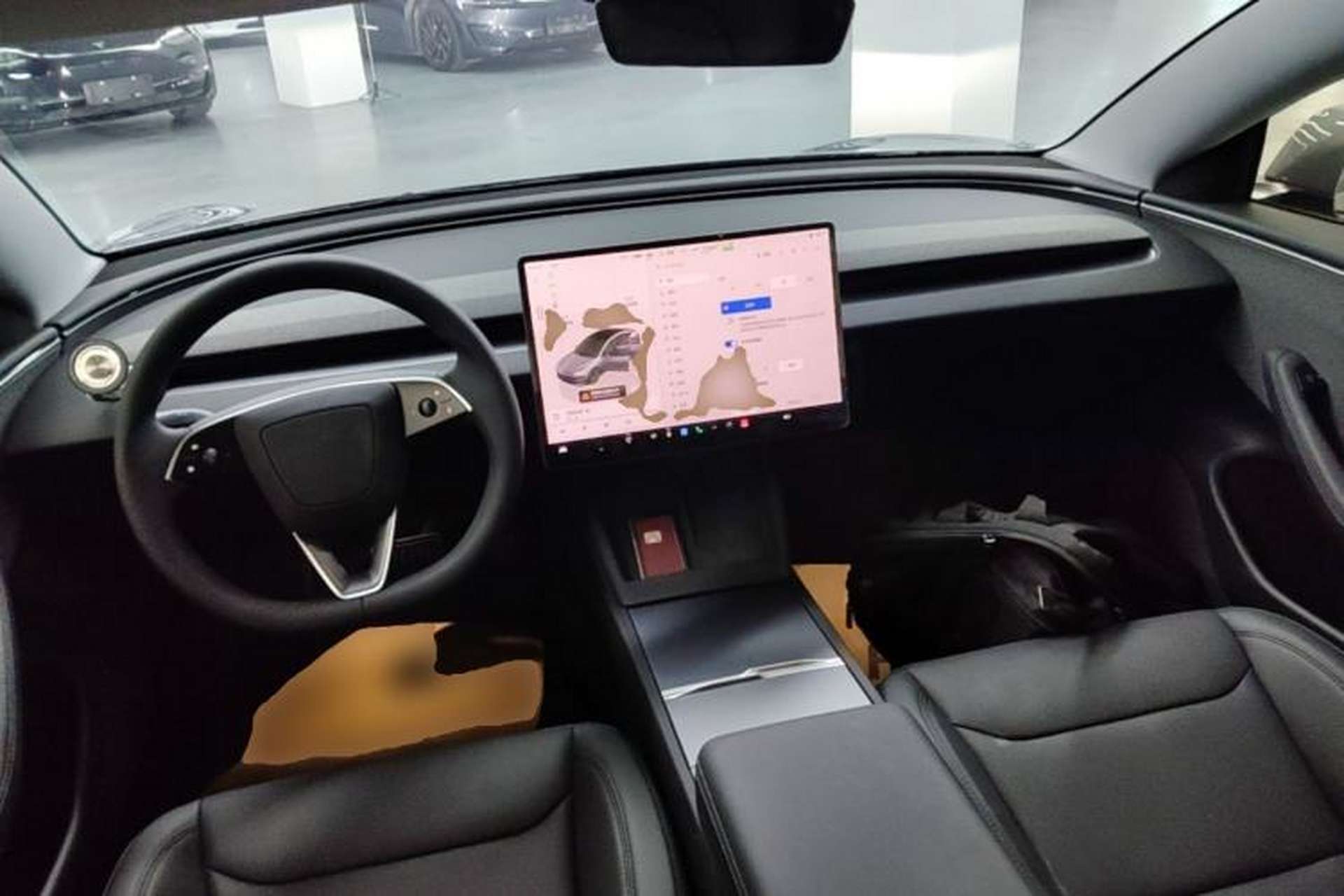 Used Tesla Model 3 2025 Model Revised Rear-Wheel-Drive Version Center Console