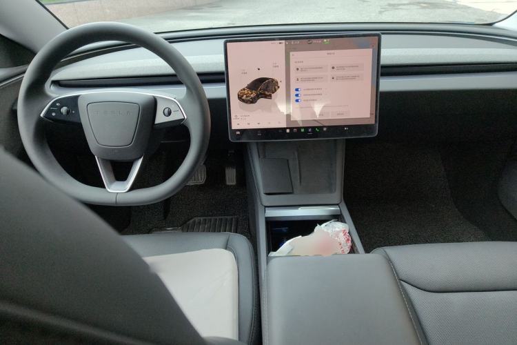 Used Tesla Model 3 2025 Model Revised Long-Range Rear-Wheel-Drive Version Center Console
