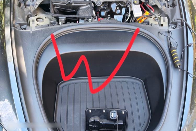 Used Tesla Model 3 2025 Rear-Wheel-Drive Version Engine Bay