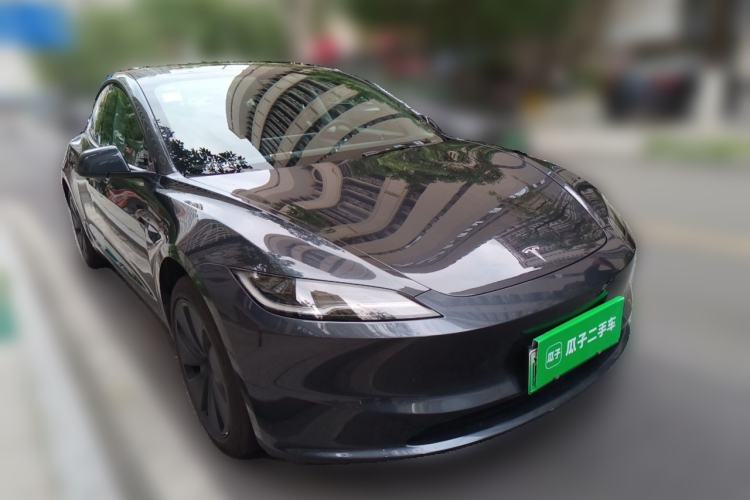 Used Tesla Model 3 2025 Model Revised Rear-Wheel-Drive Version Front Right 45 Deg
