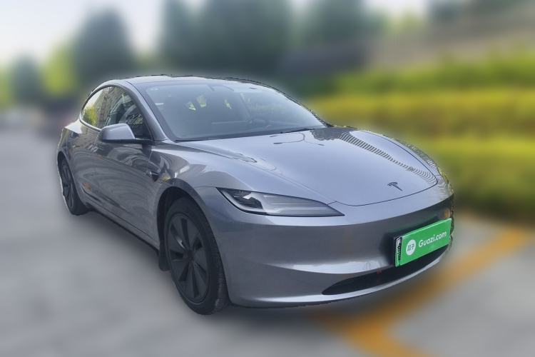 Used Tesla Model 3 2025 Model Revised Rear-Wheel-Drive Version Front Right 45 Deg