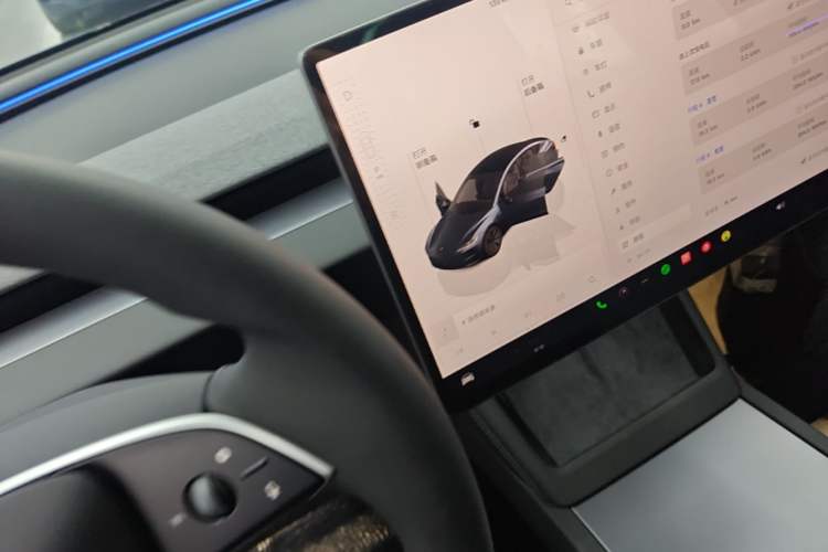 Used Tesla Model 3 2025 Model Revised Rear-Wheel-Drive Version Gear Lever