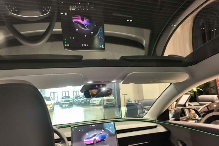 Used Tesla Model 3 2025 Rear-Wheel-Drive Version Headliner