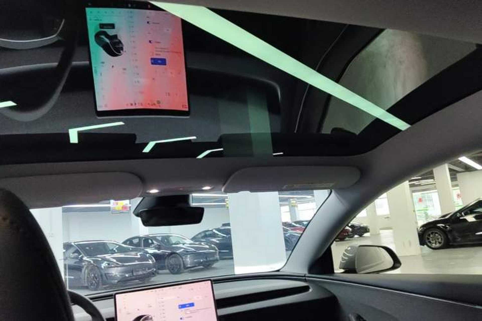 Used Tesla Model 3 2025 Model Revised Rear-Wheel-Drive Version Headliner