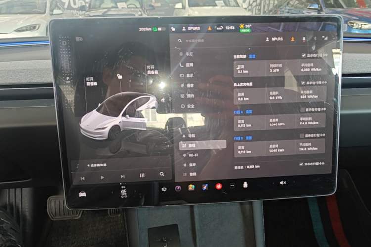 Used Tesla Model 3 2025 Rear-Wheel-Drive Version Instrument Cluster