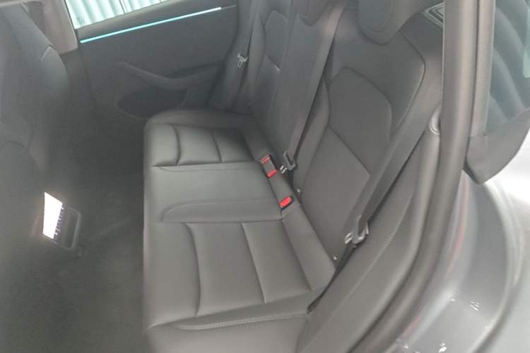 Used Tesla Model 3 2025 Model Revised High-Performance All-Wheel-Drive Version Left Rear Seat