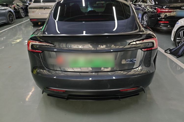 Used Tesla Model 3 2025 Model High-Performance All-Wheel-Drive Version Rear