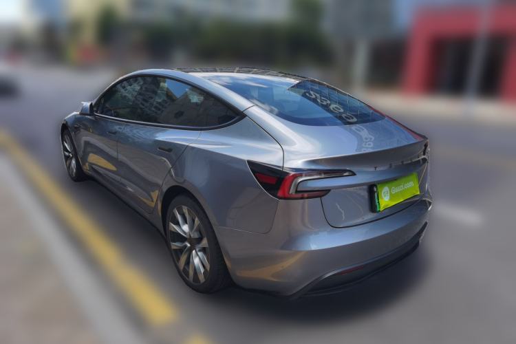 Used Tesla Model 3 2025 Model Revised Long-Range Rear-Wheel-Drive Version Rear Left 45 Deg