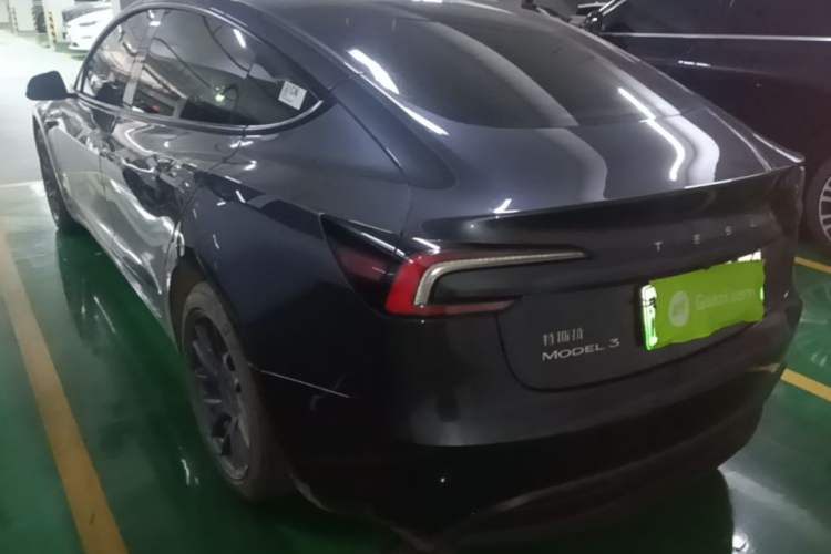 Used Tesla Model 3 2025 Rear-Wheel-Drive Version Rear Left 45 Deg
