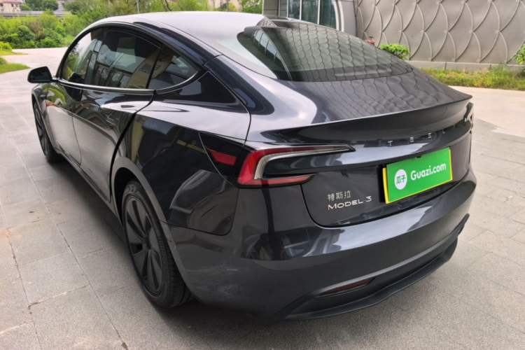 Used Tesla Model 3 2025 Rear-Wheel-Drive Version Rear Left 45 Deg