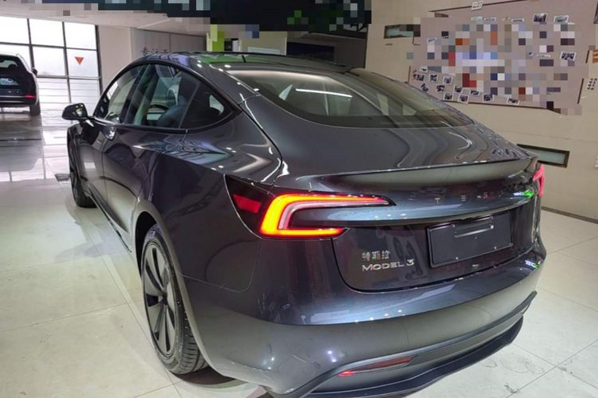 Used Tesla Model 3 2025 Rear-Wheel-Drive Version Rear Left 45 Deg