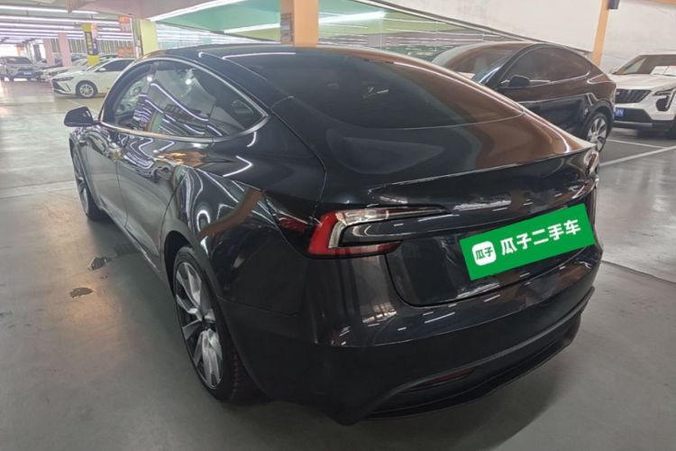 Used Tesla Model 3 2025 Rear-Wheel-Drive Version Rear Left 45 Deg