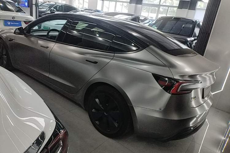 Used Tesla Model 3 2025 Rear-Wheel-Drive Version Rear Left 45 Deg
