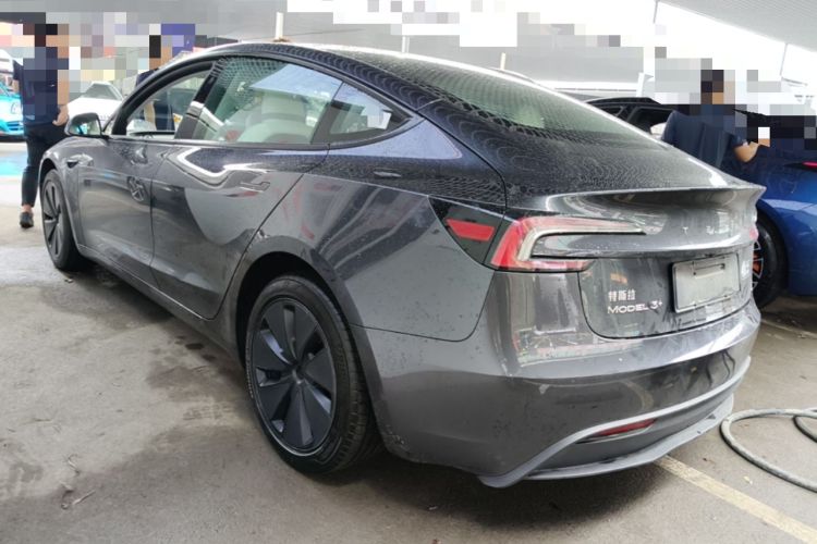 Used Tesla Model 3 2025 Long-Range All-Wheel-Drive Version Rear Left 45 Deg