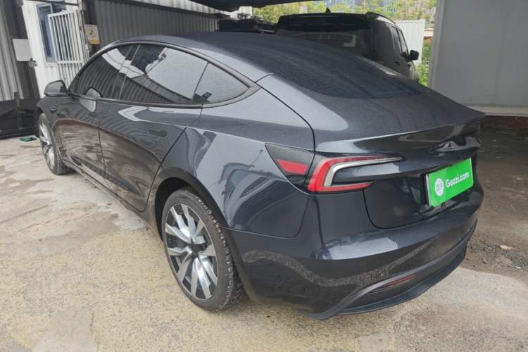Used Tesla Model 3 2025 Rear-Wheel-Drive Version Rear Left 45 Deg