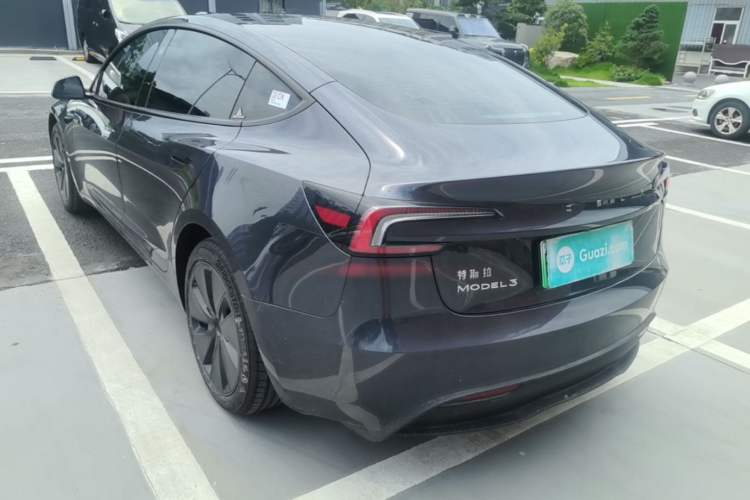 Used Tesla Model 3 2025 Rear-Wheel-Drive Version Rear Left 45 Deg