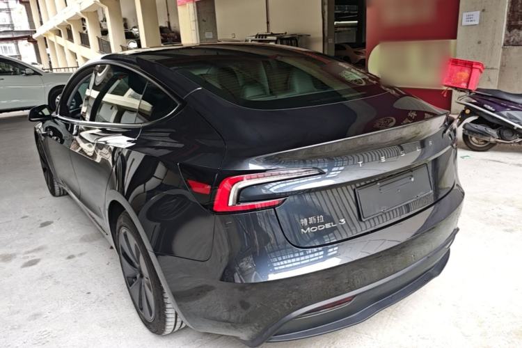 Used Tesla Model 3 2025 Rear-Wheel-Drive Version Rear Left 45 Deg