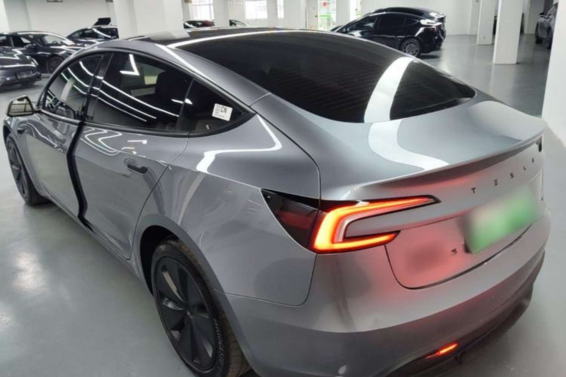 Used Tesla Model 3 2025 Model Revised Rear-Wheel-Drive Version Rear Left 45 Deg