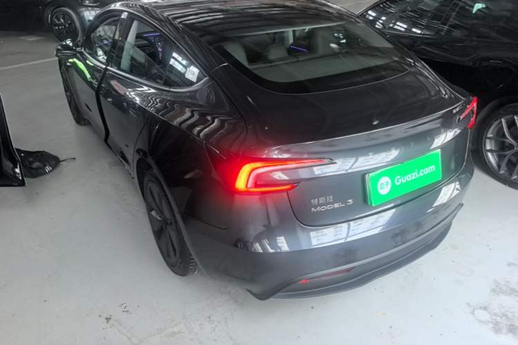 Used Tesla Model 3 2025 Rear-Wheel-Drive Version Rear Left 45 Deg